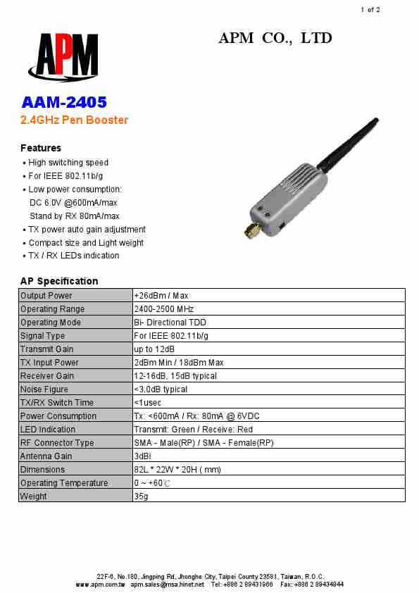 APM Stereo Amplifier AAM-2405-page_pdf